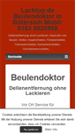Mobile Screenshot of lacktop.de